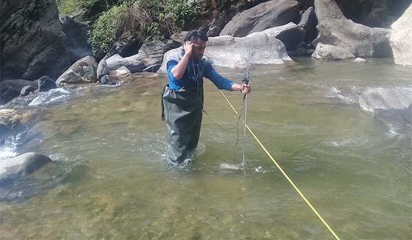 You are currently viewing Discharge Measurement of Machhe Khola Hydropower Project