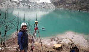Read more about the article Bathymetric Survey of Kahpuche Glacier Lake